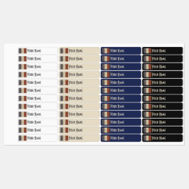 France Art Deco Flag | Custom Iron-On Name Label Etiketten