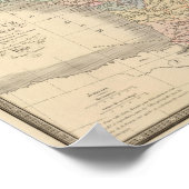 France Atlas Map Poster (Ecke)