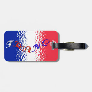 France Bag Tag Gepäckanhänger