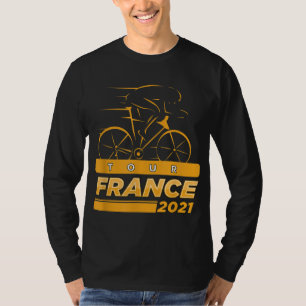 France Bicycle French Road Racing Summer Tour Fran T-Shirt