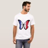 France Butterfly T-Shirt (Vorne ganz)