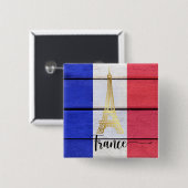 France Button (Vorne & Hinten)