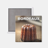 France Canele Travel Magnet (Vorderseite/Rückseite)