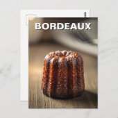 France Canele Travel Postkarte (Vorne/Hinten)