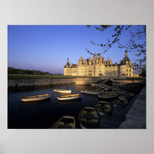 France, Center, Loir et Cher, Chateau Chambord Poster
