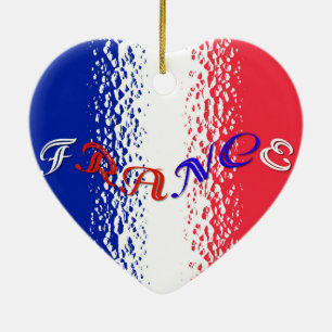 France Ceramic Ornament