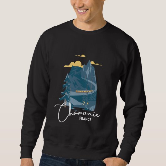 France Chamonix Souvenir Chamonix Sweatshirt (Vorderseite)
