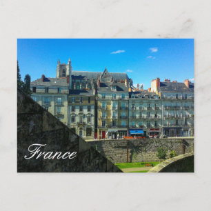 France Cityscape Street BuildingsView Postkarte