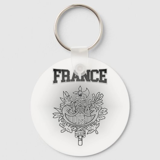 France Coat of Arms Schlüsselanhänger (Vorderseite)