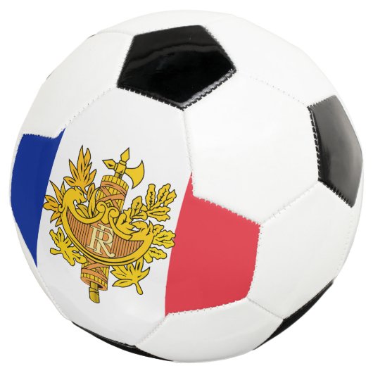France-Emblem Fußball (Dreiviertel)