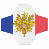 France-Emblem Fußball (Flach)