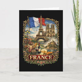 France Feiertagskarte