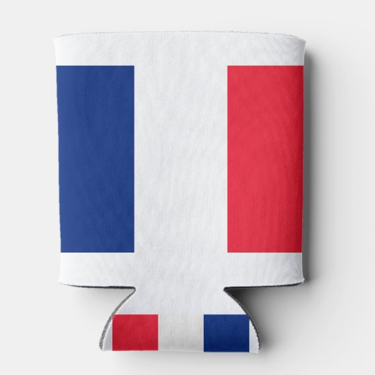 France Flag Dosenkühler (Rückseite)