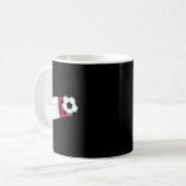 France Flag Jersey French Soccer Team French _1  Kaffeetasse (Vorderseite Links)