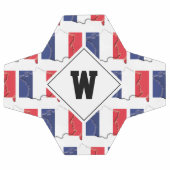 FRANCE FLAG Monogram Fußball (Flach)