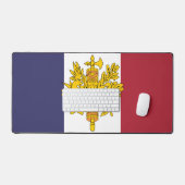 France flag phone case schreibtischunterlage (Tastatur & Maus)