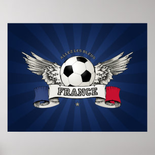 France Football National Team Supporter Poster