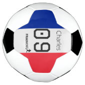 France Football Personalized Team Colors Athlete  Fußball (Gedreht)