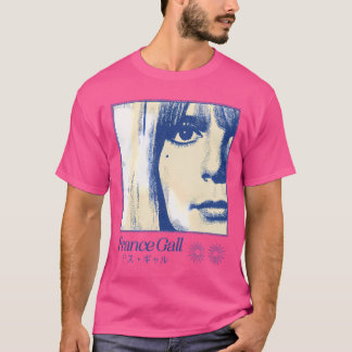 France Gall 60er Ästhetische Gestaltung T-Shirt