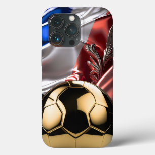 FRANCE Gold Metallic Soccer Ball I-Phone-Fall Case-Mate iPhone Hülle