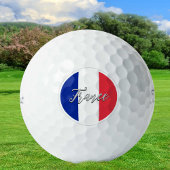 France Golf Balls & French Flag Golfers / Patriots Golfball