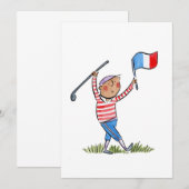 France Golf Einladung (Vorne/Hinten)
