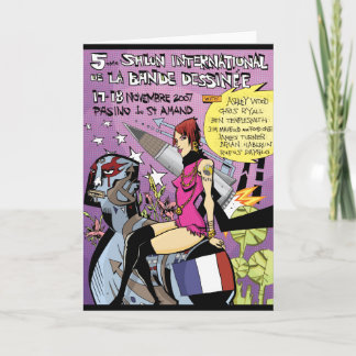 France Greeting Card Karte