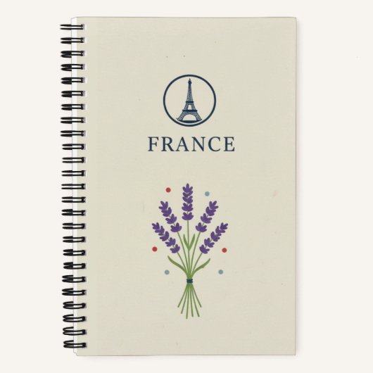 France Heritage & Provence Lavender Photo Archive  Notizblock (Vorderseite)