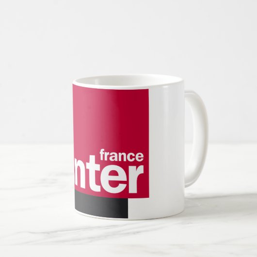 France Inter-Becher Kaffeetasse (VorderseiteRechts)