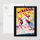 France La Baule Postkarte (Vorne/Hinten)
