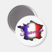 France Magnet (Vorderseite/Rückseite)
