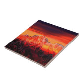 France Mont Blanc Cable Car Fliese (Seite)