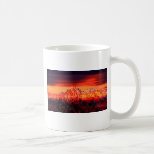 France Mont Blanc Cable Car Kaffeetasse (Rechts)