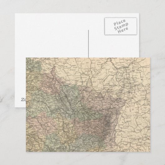 France NE Postkarte (Vorne/Hinten)