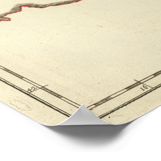 France Outine Poster (Ecke)