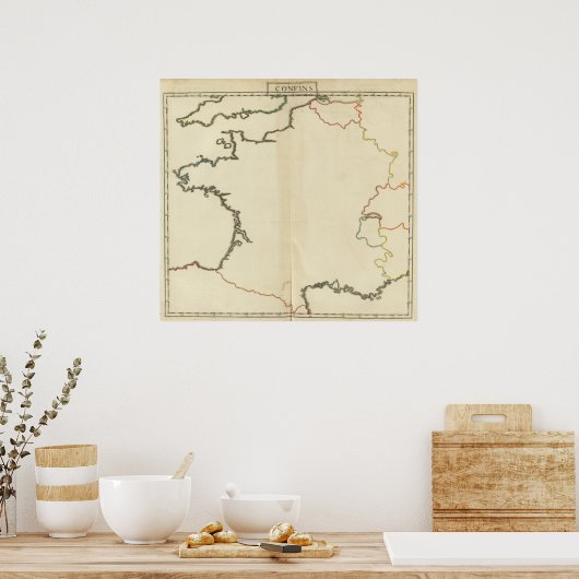 France Outine Poster (Küche)