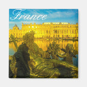 France Paris Architecture Sunset Versailles Magnet (Vorne)