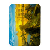 France Paris Architecture Sunset Versailles Magnet (Vertikal)