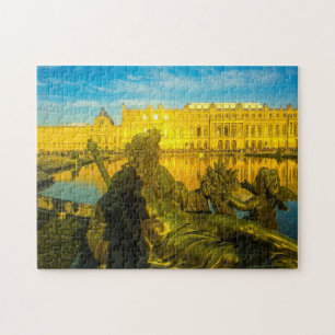 France Paris Architecture Sunset Versailles Puzzle