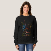 France Paris Eiffel Tower je t'aime Sweatshirt (Vorne ganz)