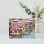 FRANCE, PARIS, Montmartre: Place du Tertre, Café Postkarte (Stehend Vorderseite)
