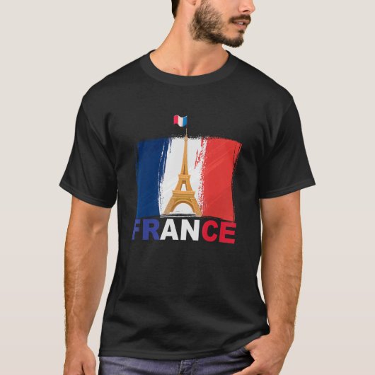 France paris T-Shirt (Vorderseite)