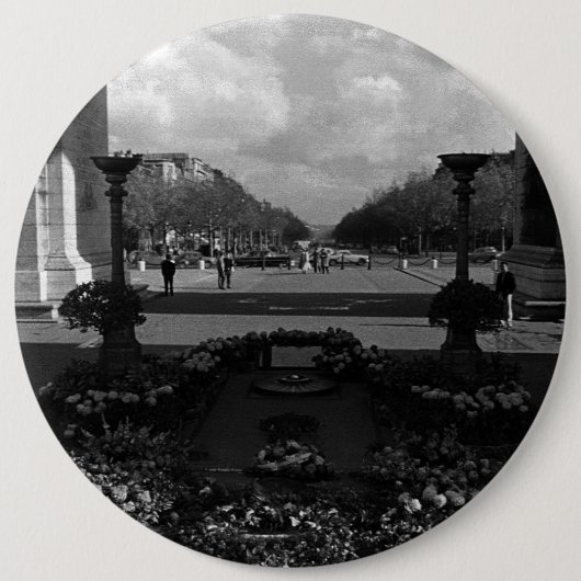 France Paris Triumphal arch Unknown soldier Button (Vorderseite)