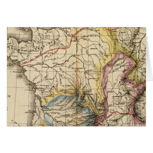France physique (Vorderseite (Horizontal))