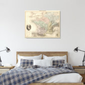 France Physique Leinwanddruck (Insitu (Schlafzimmer))