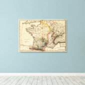 France physique leinwanddruck (Insitu (Holzboden))