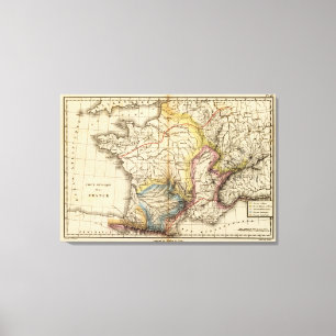 France physique leinwanddruck