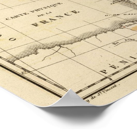 France physique poster (Ecke)