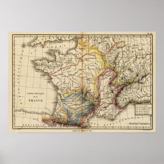 France physique poster (Vorne)