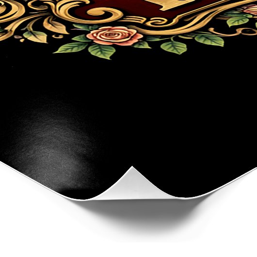 France Poster (Ecke)